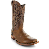 Broad Square Toe Cowboy Boots | Men's Broad Toe Boots (H50028) from Soto Boots