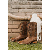 Broad Square Toe Cowboy Boots | Men's Broad Toe Boots (H50028) from Soto Boots