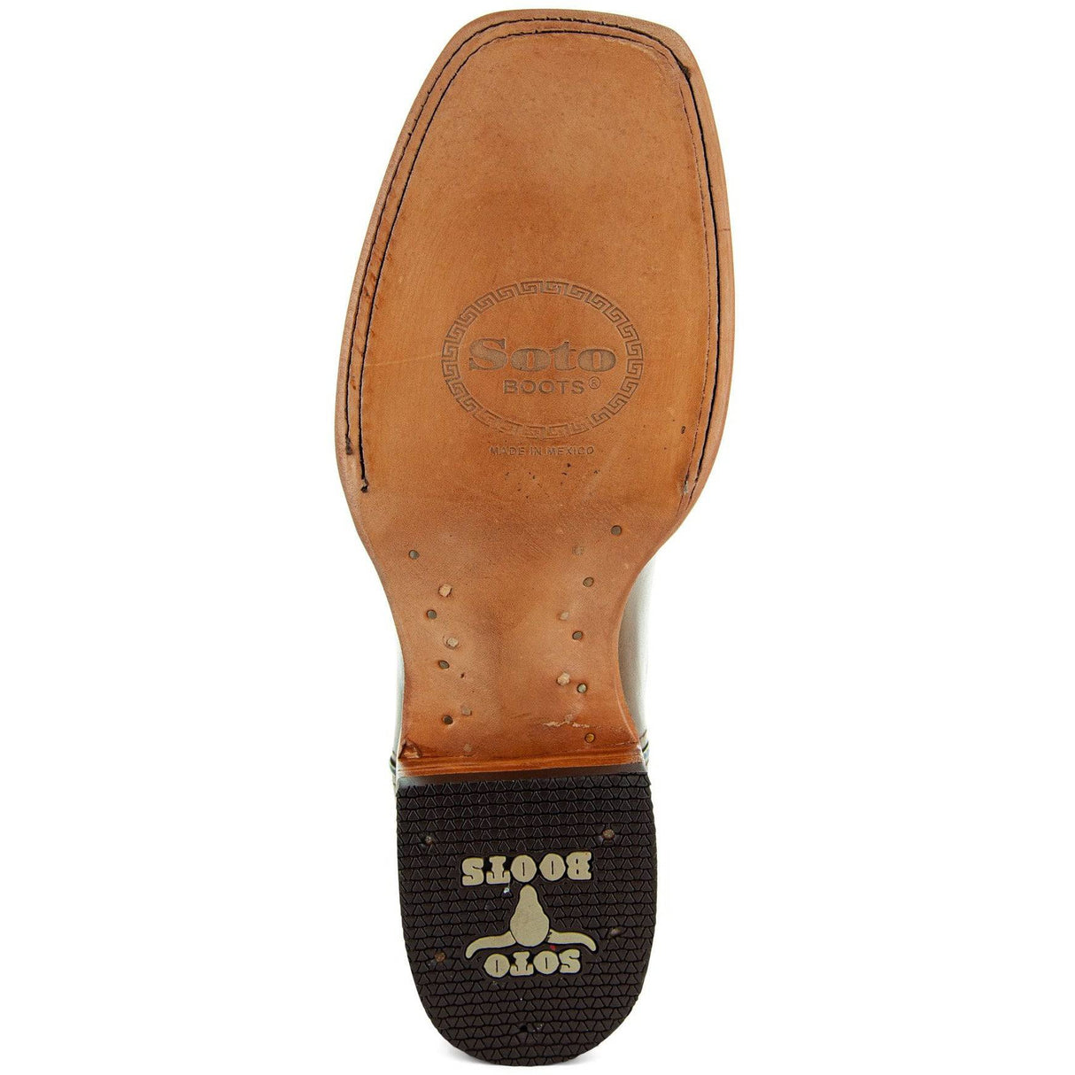 Broad Square Toe Cowboy Boots | Men's Broad Toe Boots (H50028) from Soto Boots