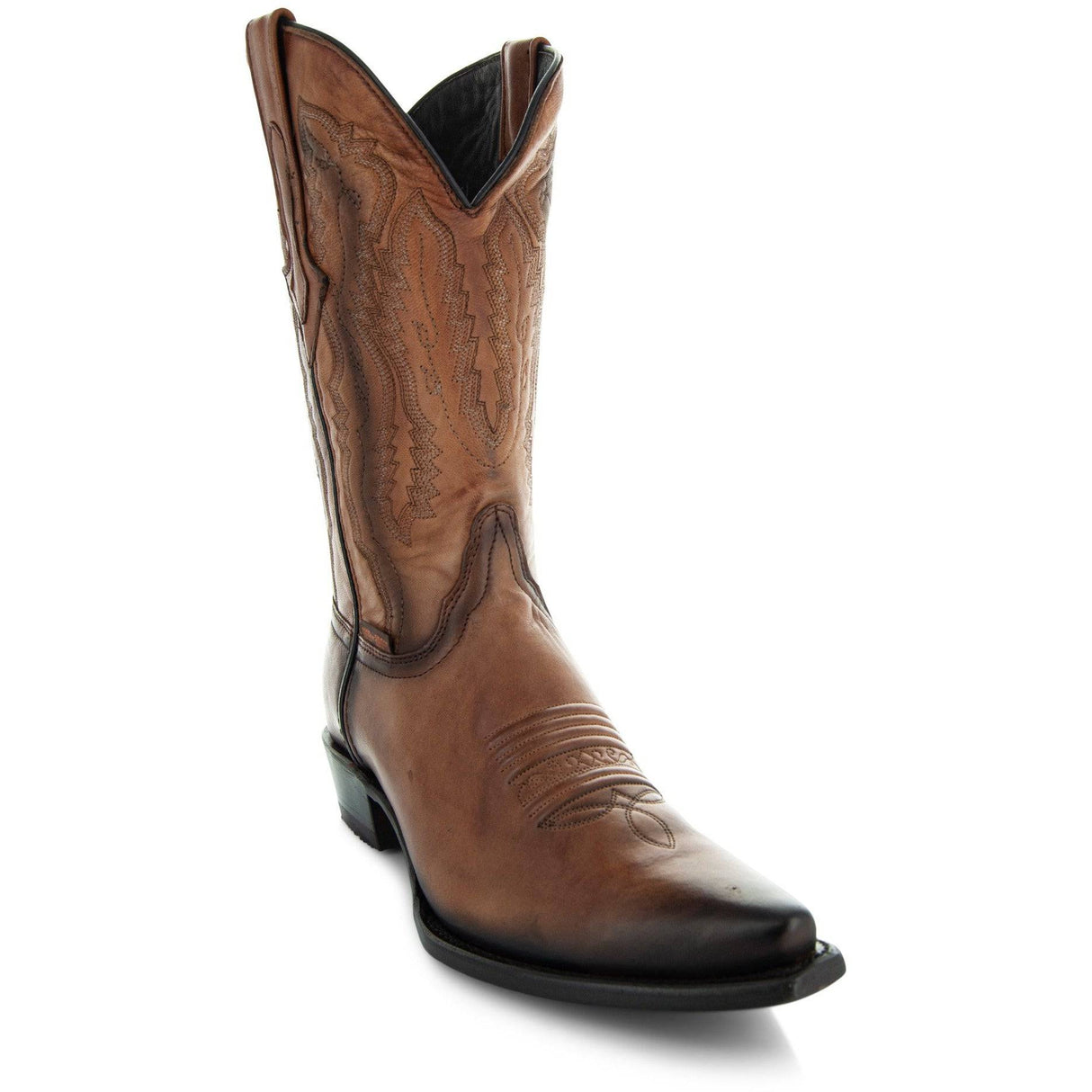Men's Snip Toe Cowboy Boots Tan (H50030) | from Soto Boots
