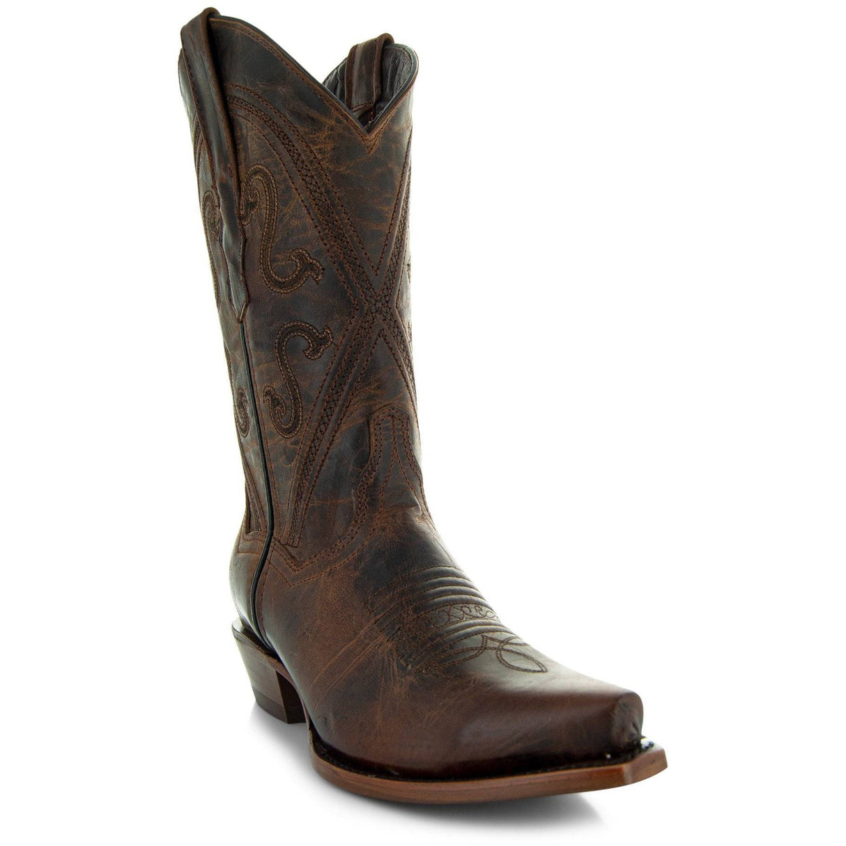 Cheyenne Cowgirl Boots | Women's Snipped Toe Leather Boots (M50041) from Soto Boots