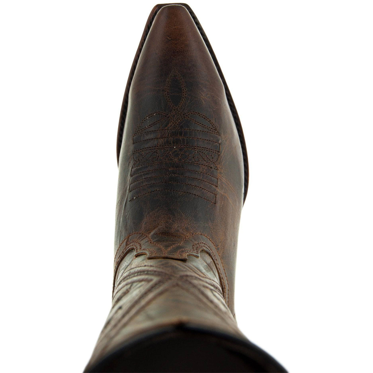 Cheyenne Cowgirl Boots | Women's Snipped Toe Leather Boots (M50041) from Soto Boots