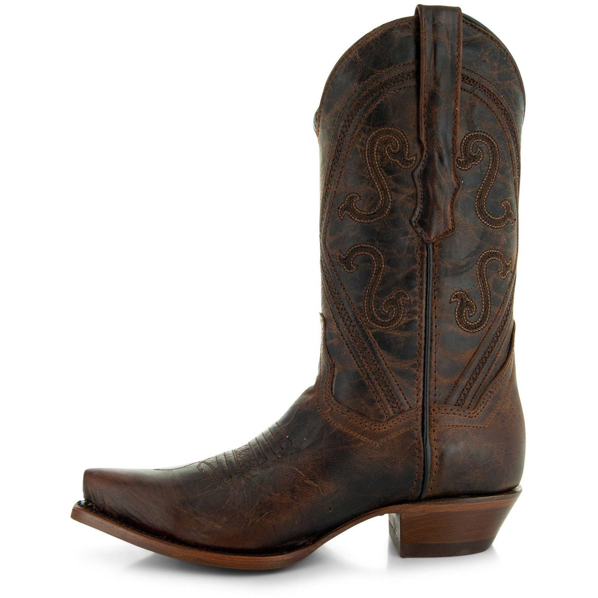 Cheyenne Cowgirl Boots | Women's Snipped Toe Leather Boots (M50041) from Soto Boots