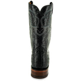 Black Caiman Belly Print Men's Cowboy Boots H4001 from Soto Boots