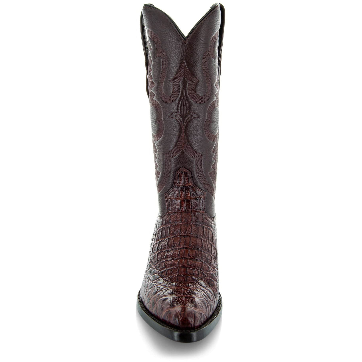 Soto Boots Men's Gator Tail Print Cowboy Boots Cognac (H7006) from Soto Boots