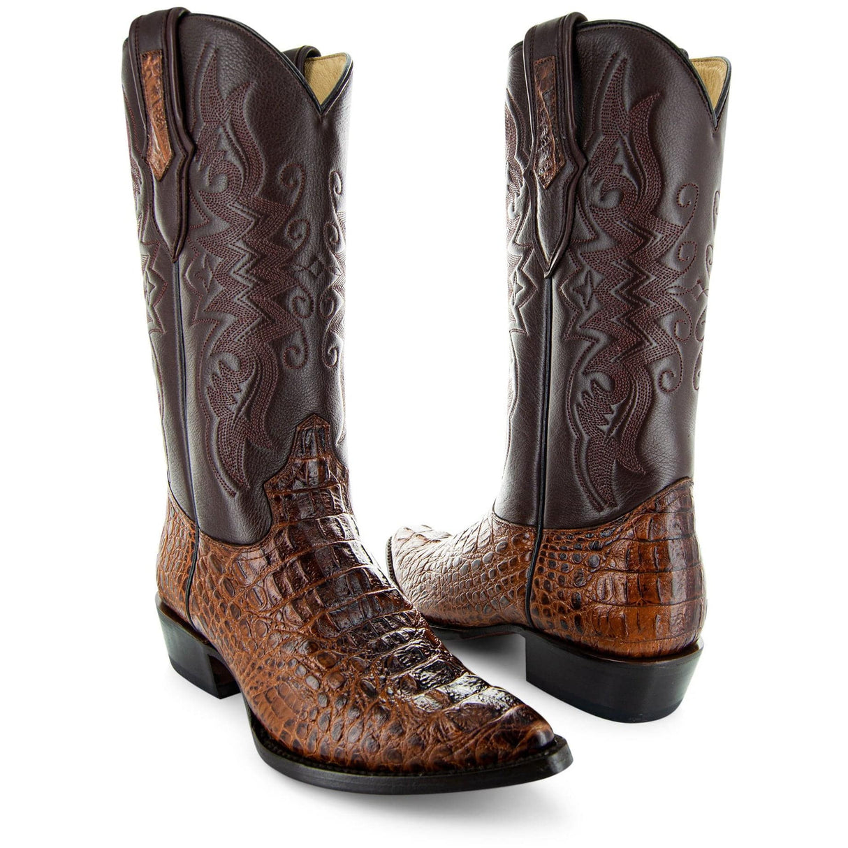 Soto Boots Men's Gator Tail Print Cowboy Boots (H7006) from Soto Boots