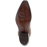 Women's Harness Boots | Brown Leather Harness Boots (M50039) from Soto Boots