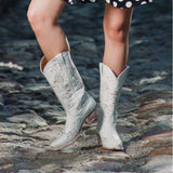 White Rhinestone Cowgirl Boots (Wedding Cowgirl Boots) from Soto Boots