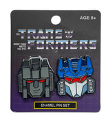 Transformers Decepticons Soundwave and Starscream 2 Pack Enamel Pin Set From Your Favorite T Shirts
