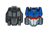 Transformers Decepticons Soundwave and Starscream 2 Pack Enamel Pin Set From Your Favorite T Shirts