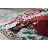 South Carolina, University of Collegiate Hand-Embroidered Pillow from Quirks!