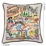 South Dakota Hand-Embroidered Pillow from Quirks!
