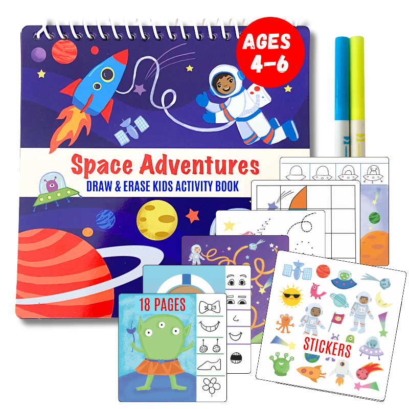Totebook Kids Dry Erase Travel Activity Book from UnbuckleMe®