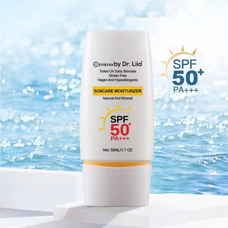 Illuminating Mineral Moisturizing Suncare SPF 50 from Epilynx Skincare and Cosmetics