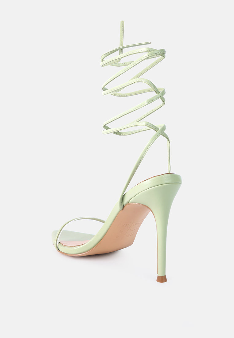Sphynx High Heel Lace Up Heels from London Rag International