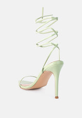 Sphynx High Heel Lace Up Heels from London Rag International