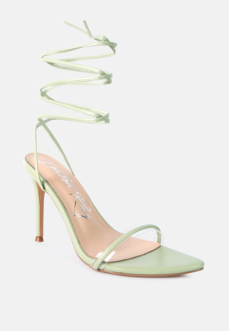 Sphynx High Heel Lace Up Heels from London Rag International