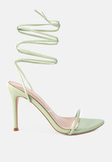 Sphynx High Heel Lace Up Heels from London Rag International