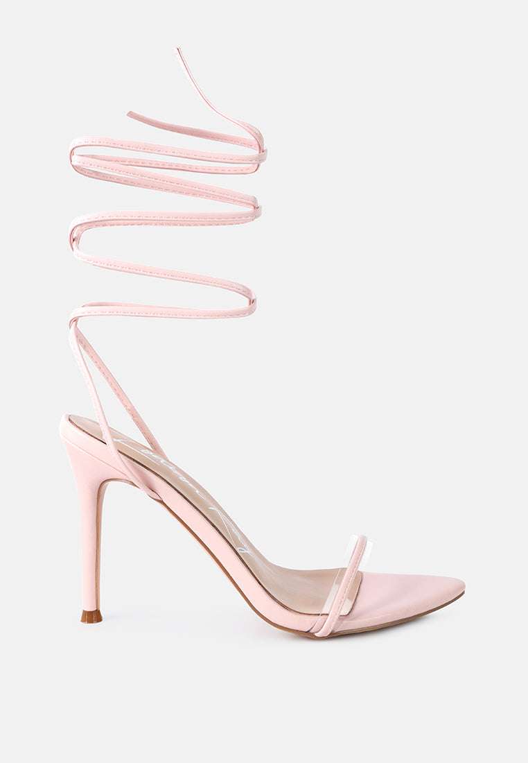 Sphynx High Heel Lace Up Heels from London Rag International