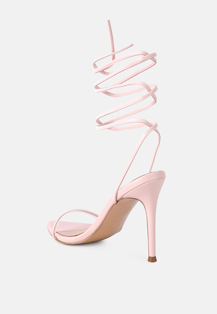 Sphynx High Heel Lace Up Heels from London Rag International