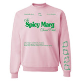 'Spicy Marg Social Club' Crewneck Sweatshirt from United Monograms