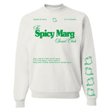 'Spicy Marg Social Club' Crewneck Sweatshirt from United Monograms