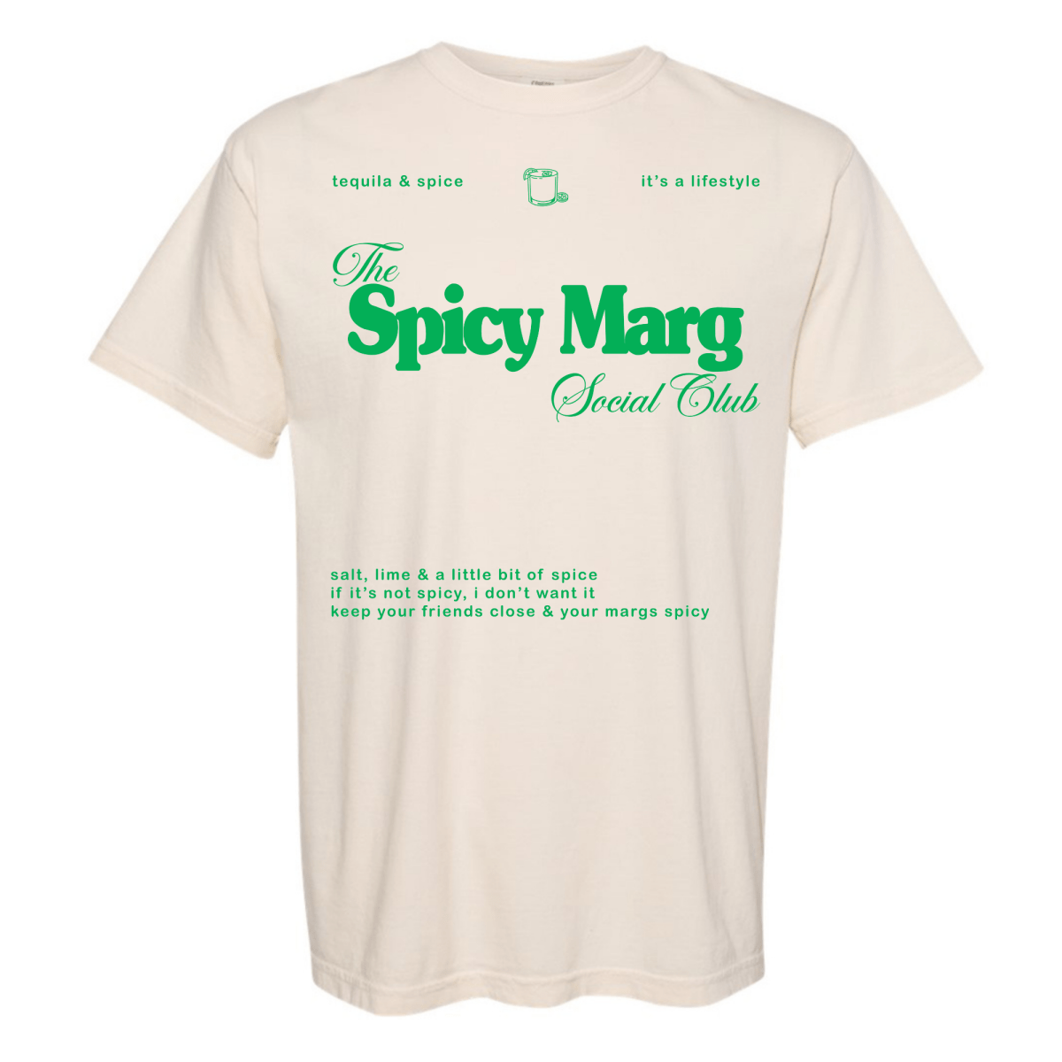 'Spicy Marg Social Club' T-Shirt from United Monograms