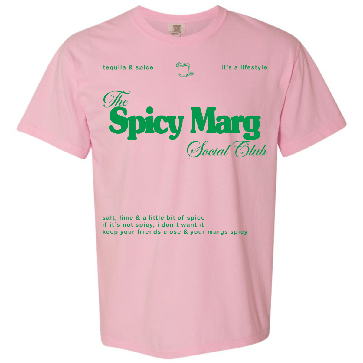 'Spicy Marg Social Club' T-Shirt from United Monograms