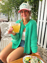 'Spicy Margs Social Club' Snapback Trucker Hat from United Monograms