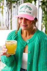 'Spicy Margs Social Club' Snapback Trucker Hat from United Monograms