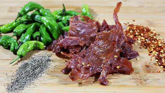 Craft Pork Jerky - 1 Case (8 X 2.25 oz. packs) from Big Fork Brands