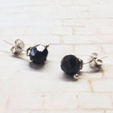 4mm Sterling Silver Spiral Ear Studs from Alexa Martha Designs