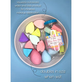 Marshmallow 10pc Makeup Sponges From Prolux Cosmetics