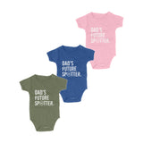 Dads Future Spotter Onesie from DadBod Apparel
