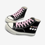 Spring Casual Lace-up Sneakers Strap from Kawaii Stop