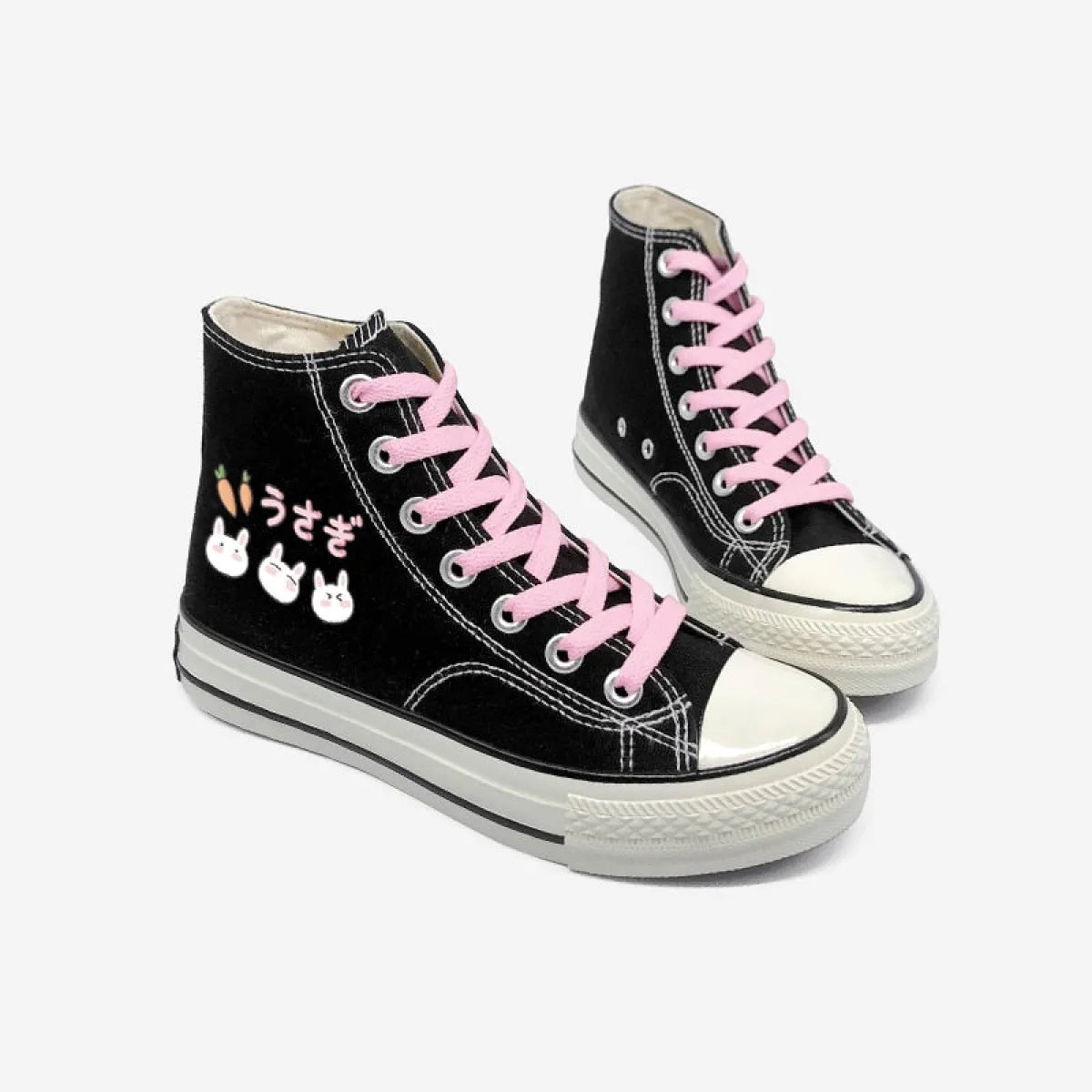 Spring Casual Lace-up Sneakers Strap from Kawaii Stop