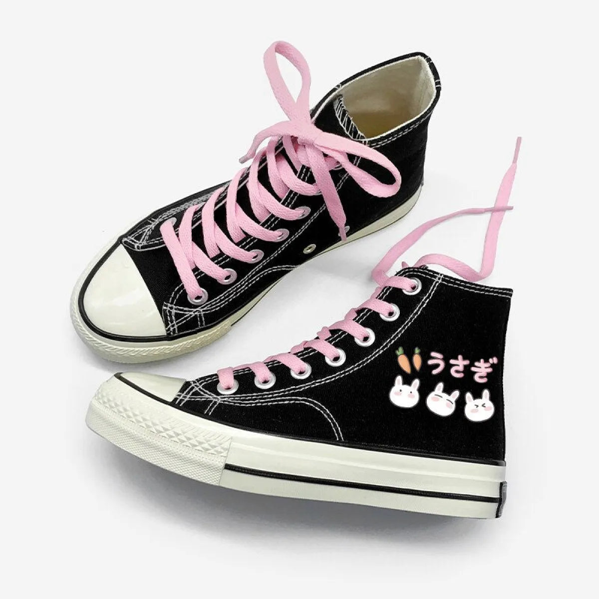 Spring Casual Lace-up Sneakers Strap from Kawaii Stop