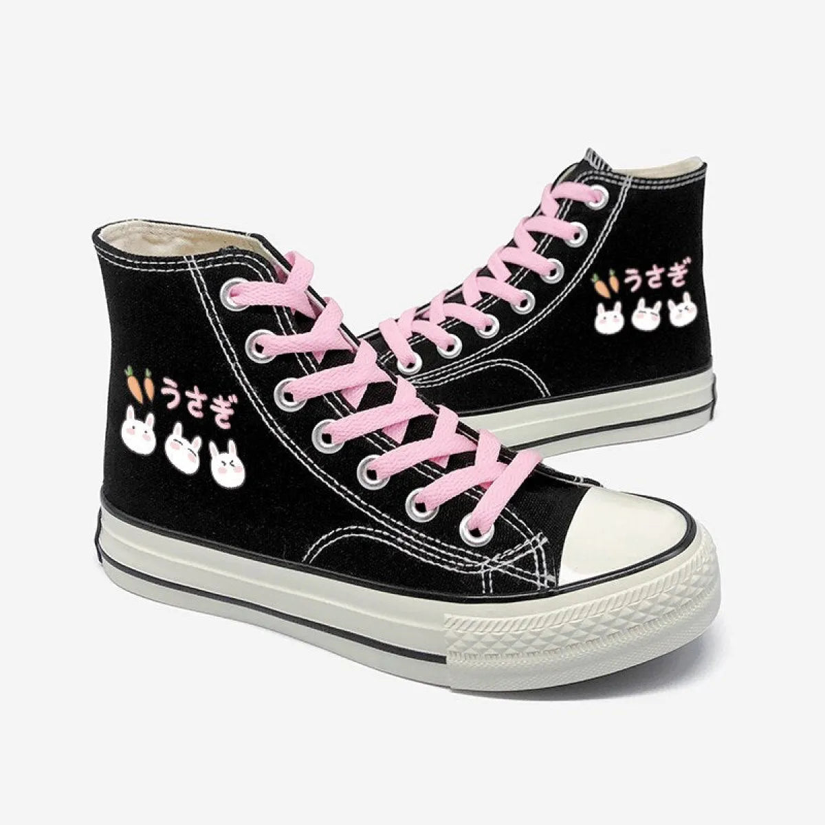 Spring Casual Lace-up Sneakers Strap from Kawaii Stop