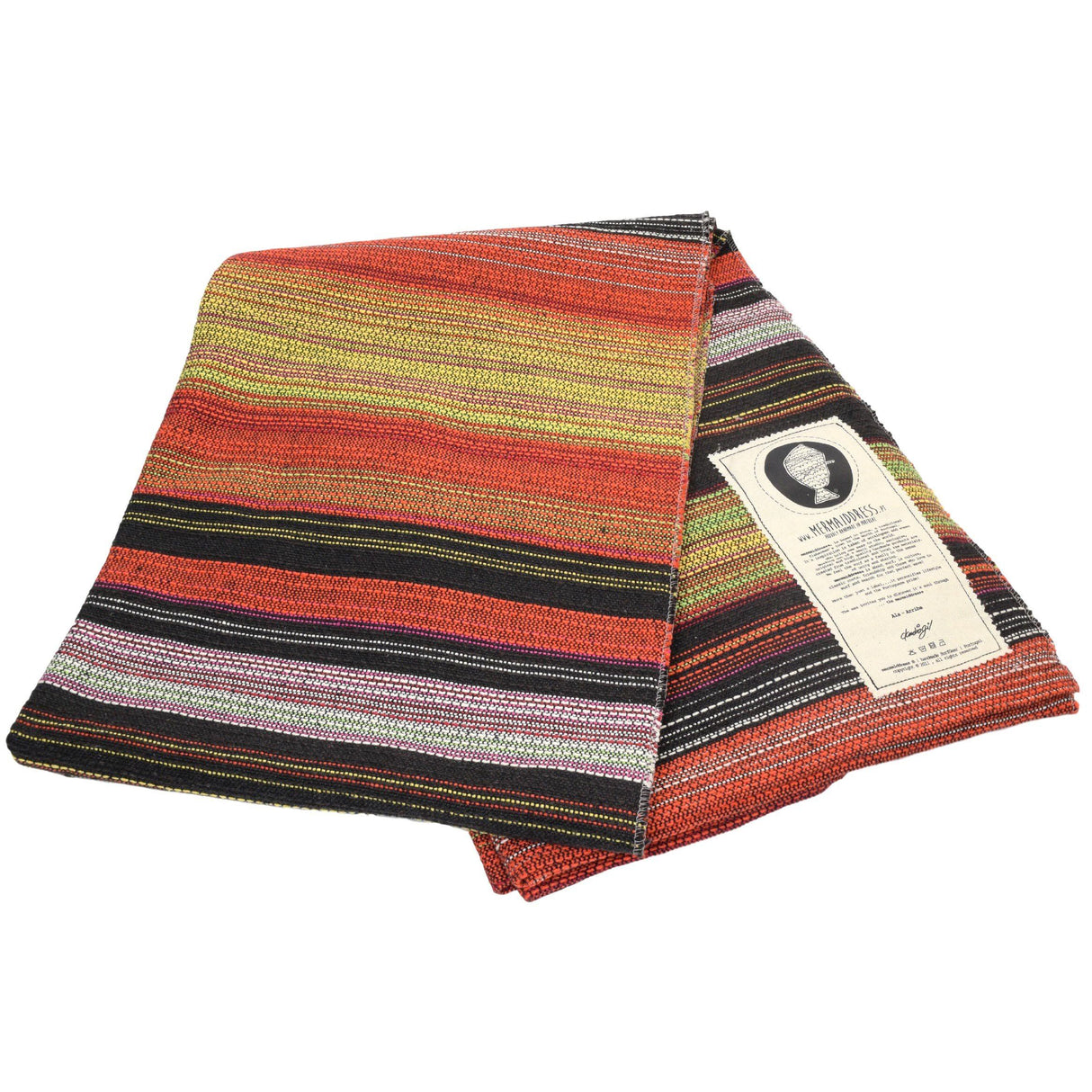 Póvoa Yoga Blanket Orange Sunrise from West Path