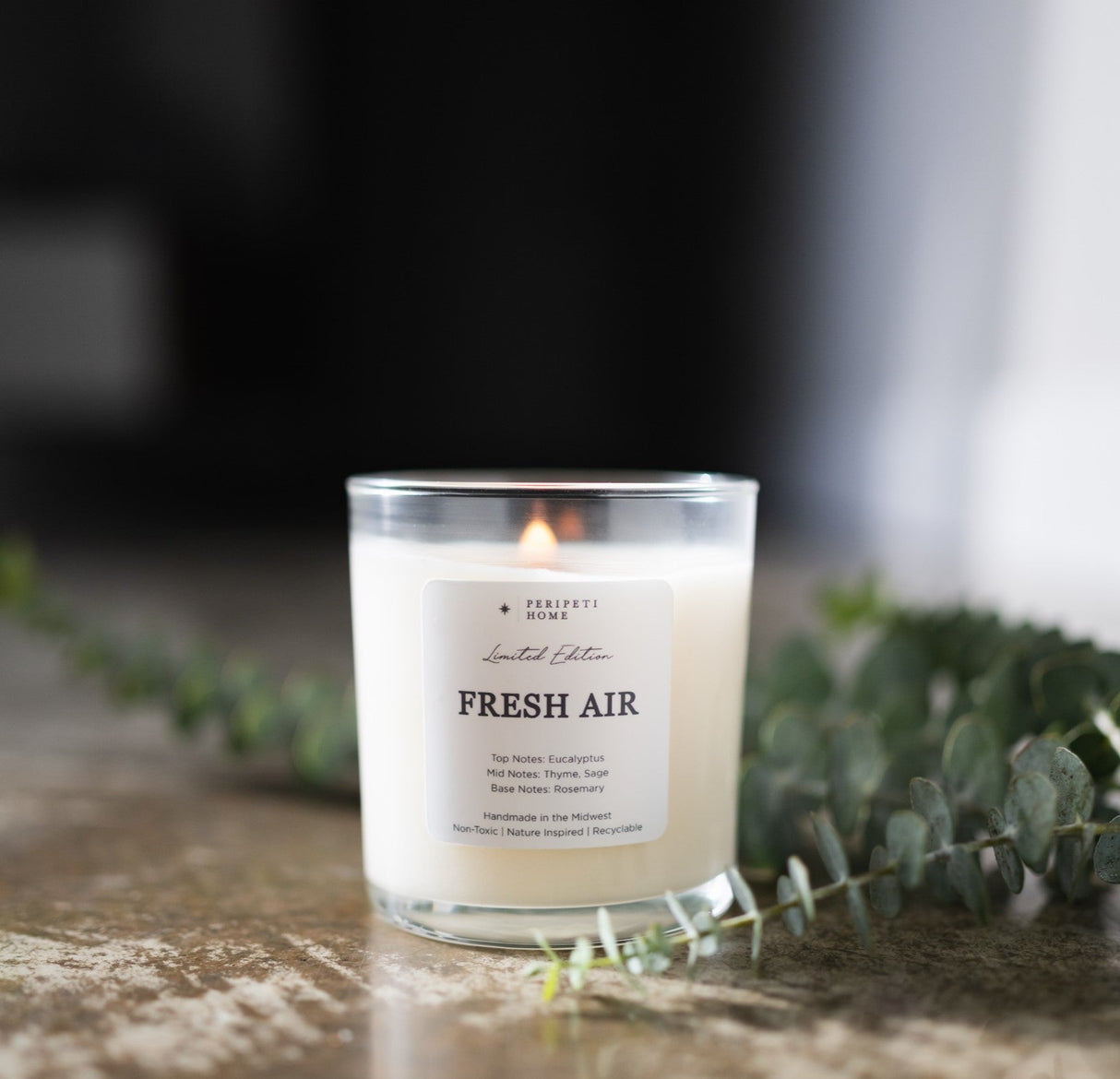 Classic Wick Soy Candle from Peripeti Home