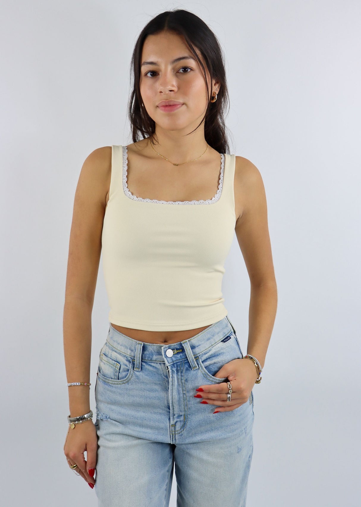Rock N Rags Do It All Lace Tank ★ Butter From Rock N Rags