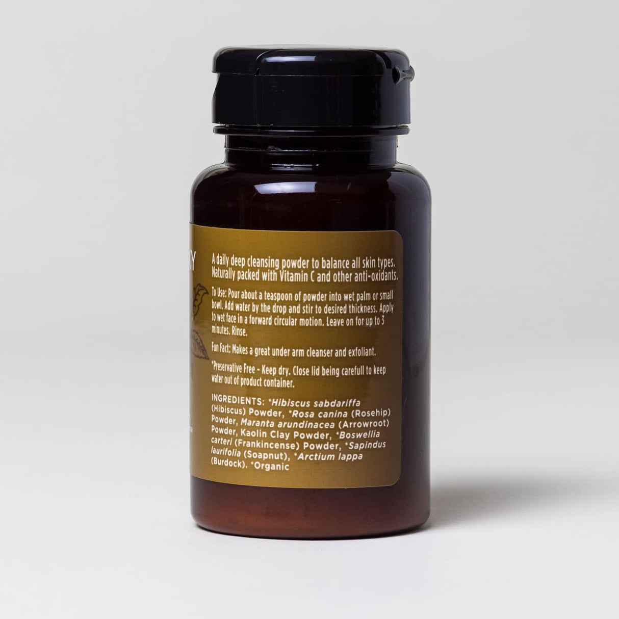 Squeaky Clean, Soap Free Facial Cleansing Powder from Ora's Amazing Herbal