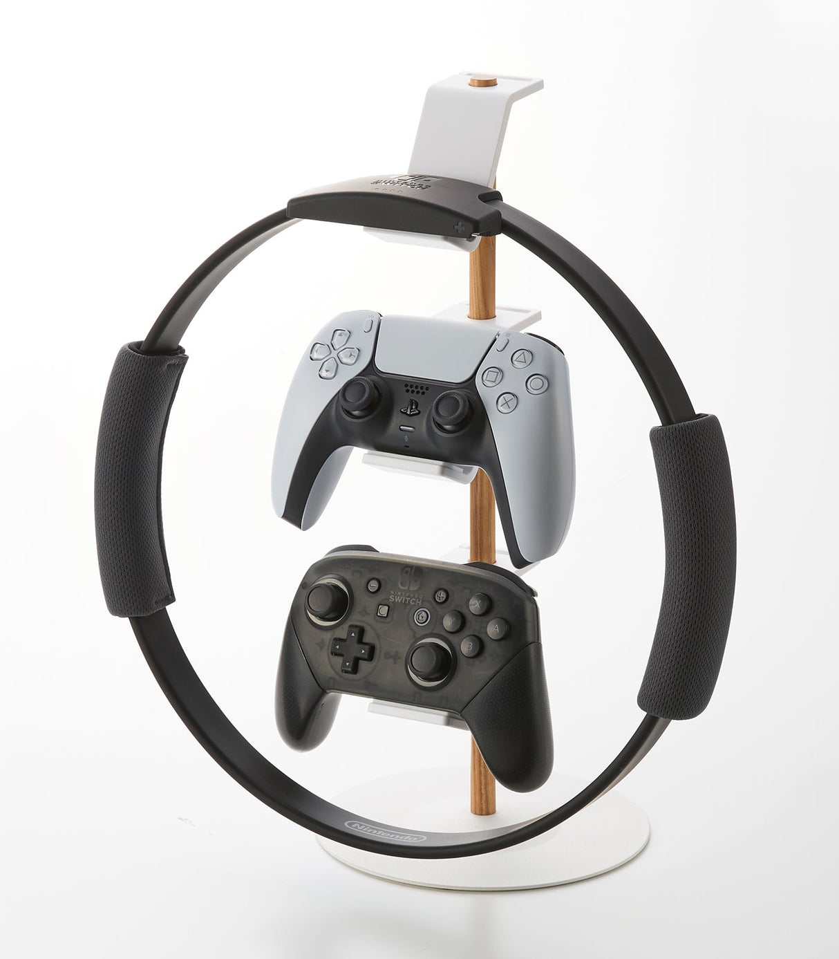 Controller Stand - Steel + Wood from Yamazaki Home