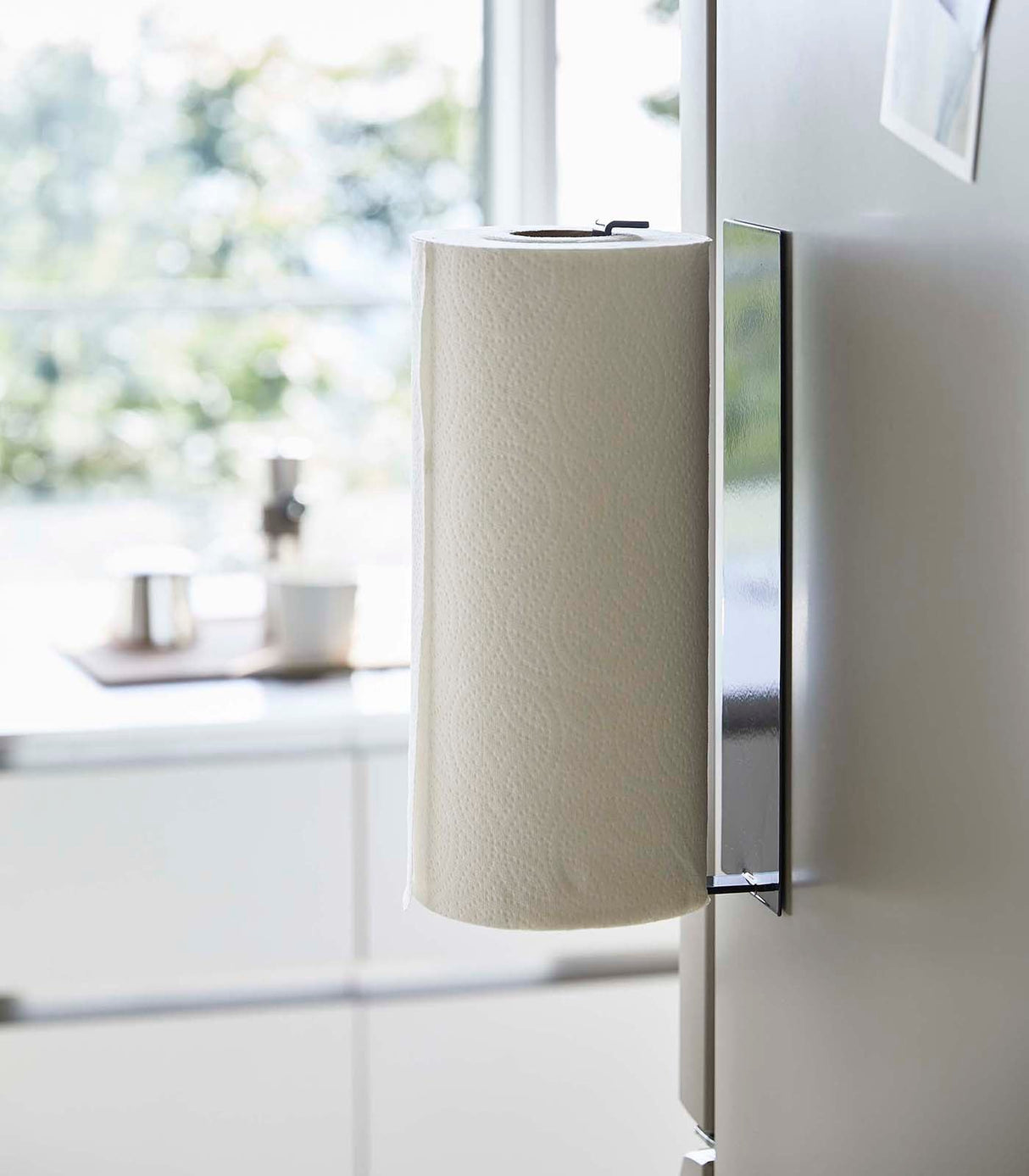 Magnetic Paper Towel Holder - Steel from Yamazaki Home