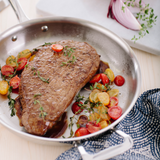Stainless Steel 11.5 Inch  Fry Pan from 360 Cookware