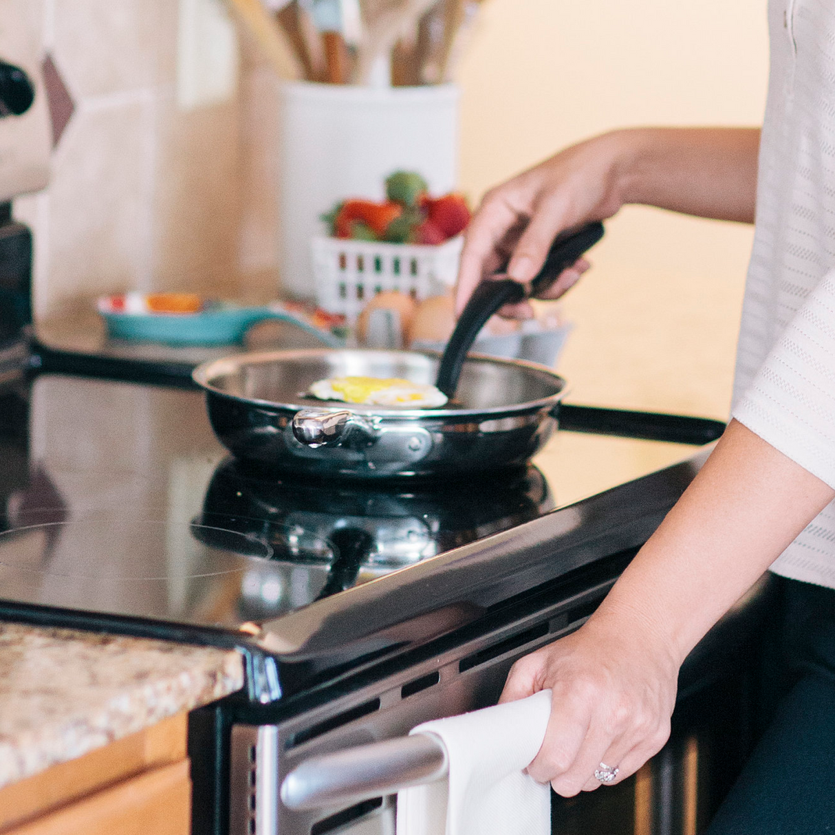 Stainless Steel 7 Inch Fry Pan From 360 Cookware