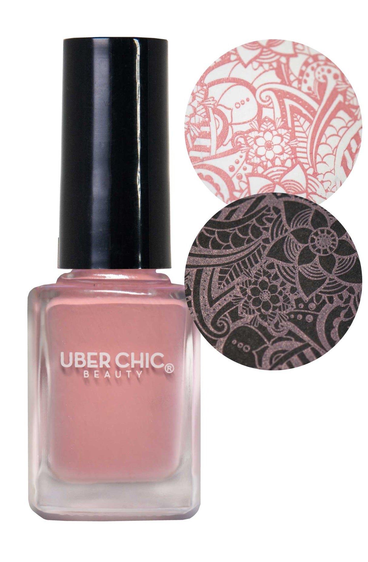 Barely Blushing - Stamping Polish From UberChic Beauty