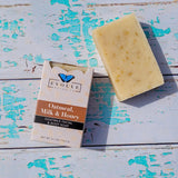 Standard Soap - Oatmeal, Milk & Honey (Goatmilk Facial & Body Soap) from Evolve Botanica