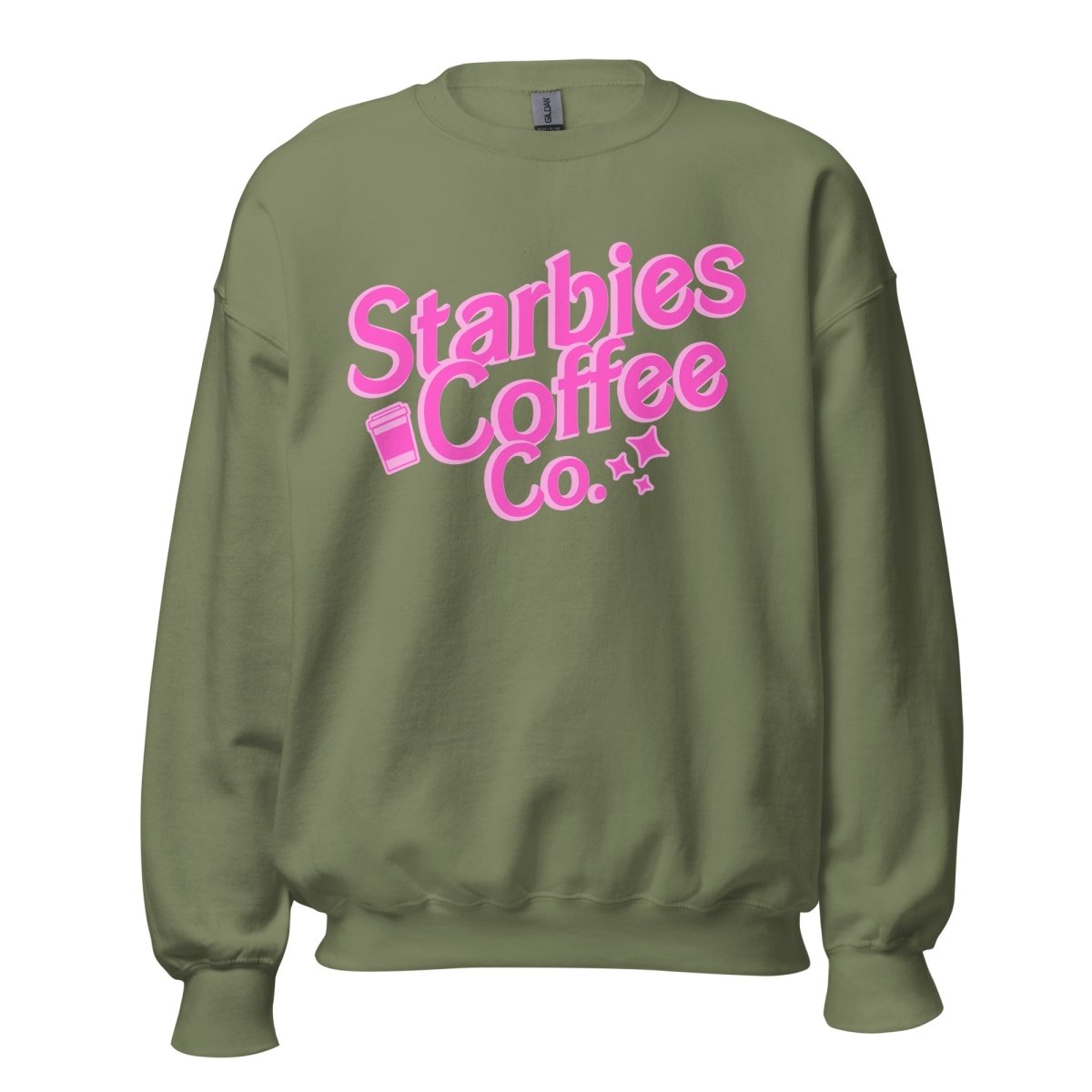 'Starbies Coffee Co' Crewneck Sweatshirt from United Monograms
