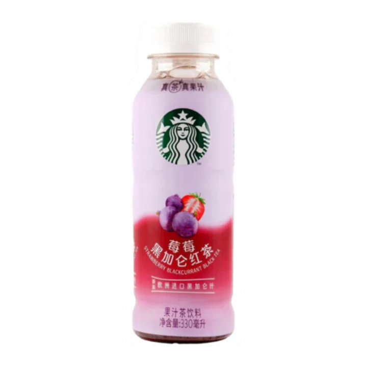 Starbucks Strawberry Blackcurrant Black Tea (330ml) China (6pk) from PETEZ POP WHOLESALE